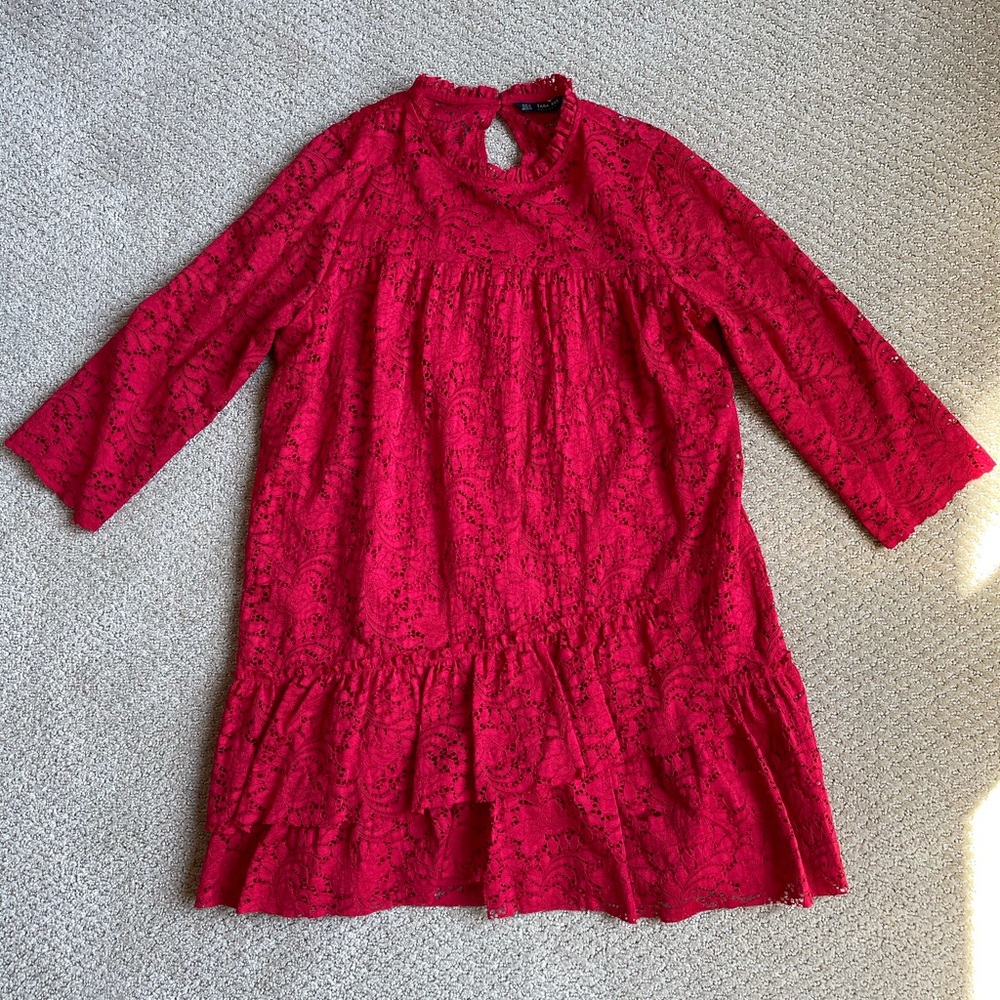Zara Lace Babydoll Dress